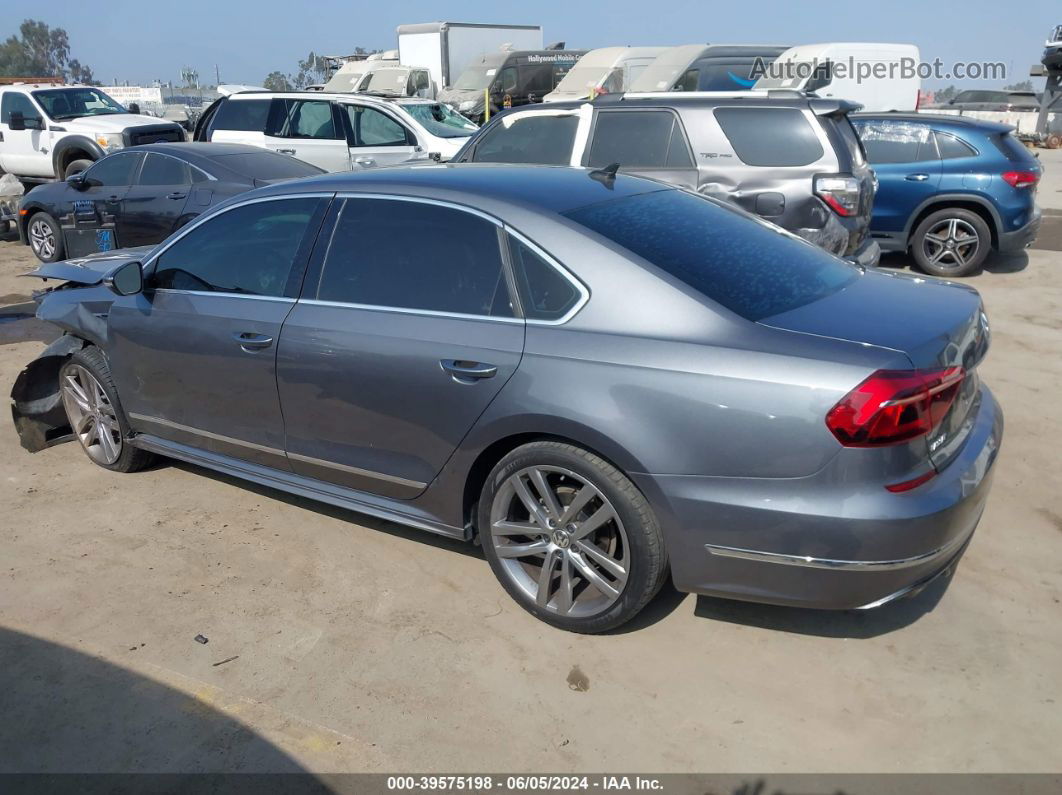 2017 Volkswagen Passat 1.8t R-line Gray vin: 1VWDT7A36HC075402