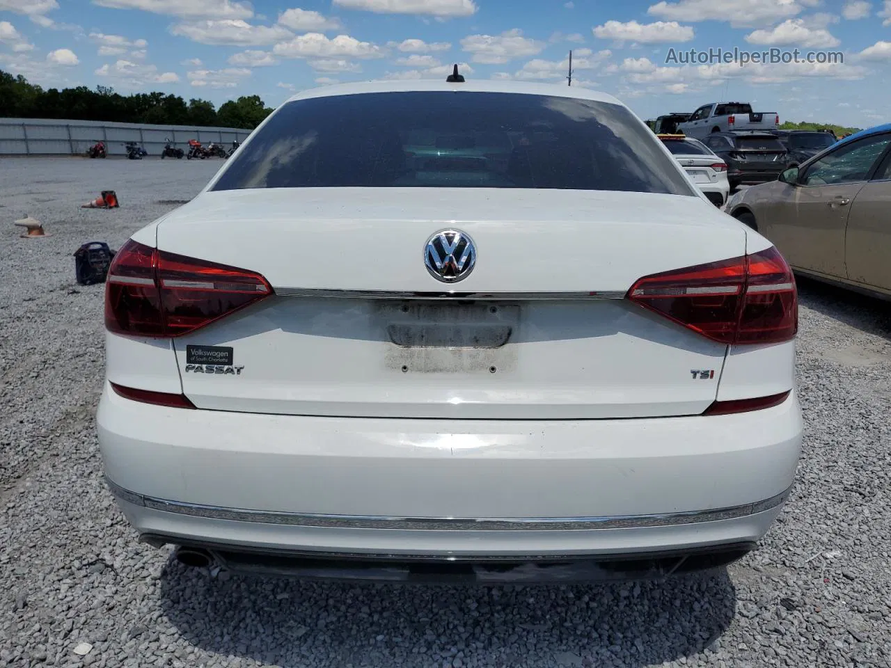 2017 Volkswagen Passat R-line White vin: 1VWDT7A37HC018769