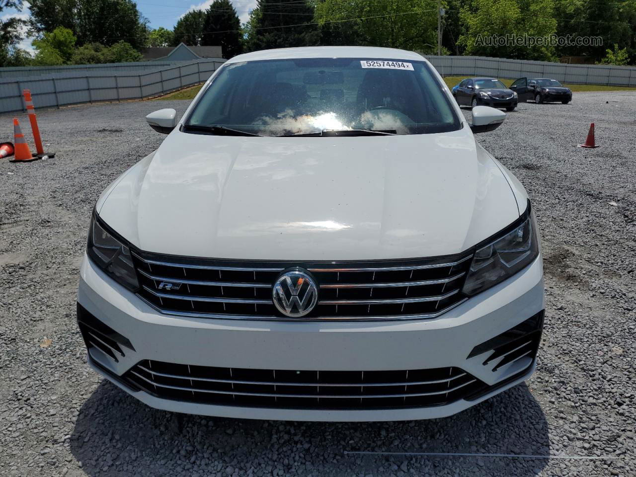 2017 Volkswagen Passat R-line White vin: 1VWDT7A37HC018769