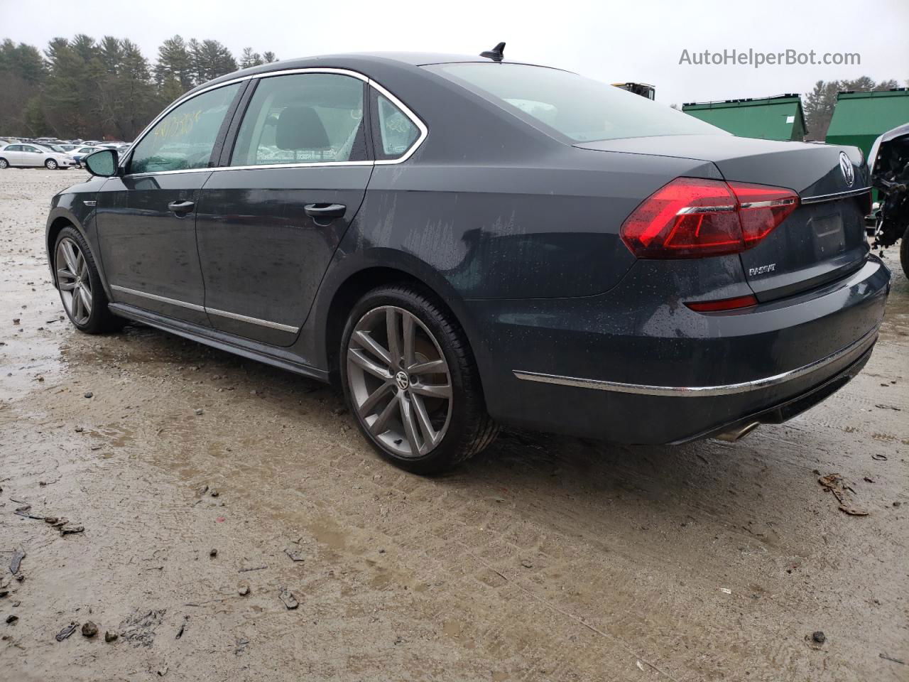 2017 Volkswagen Passat R-line Серый vin: 1VWDT7A37HC044529