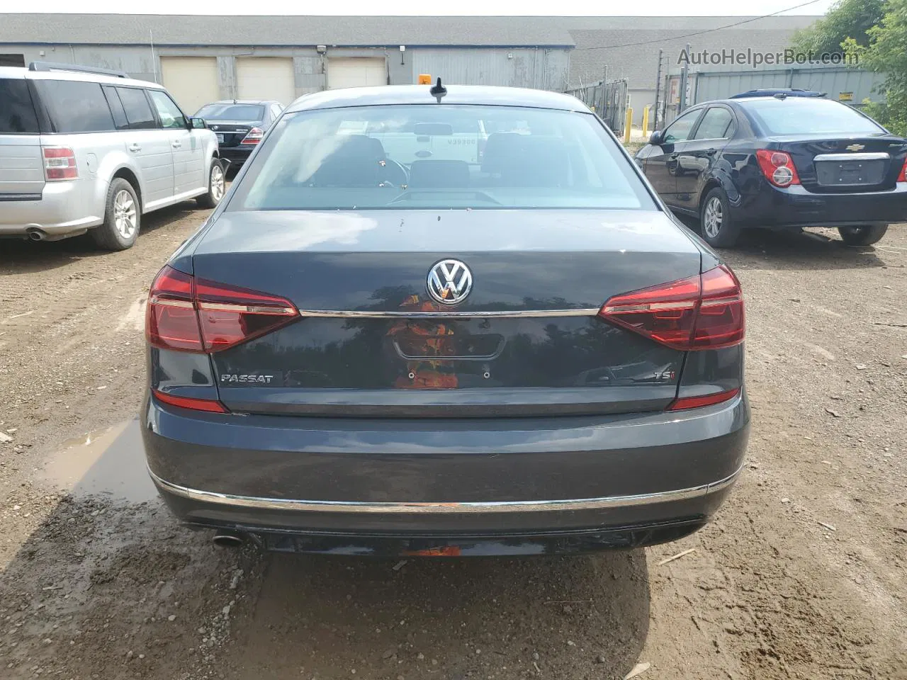 2017 Volkswagen Passat R-line Black vin: 1VWDT7A37HC064442