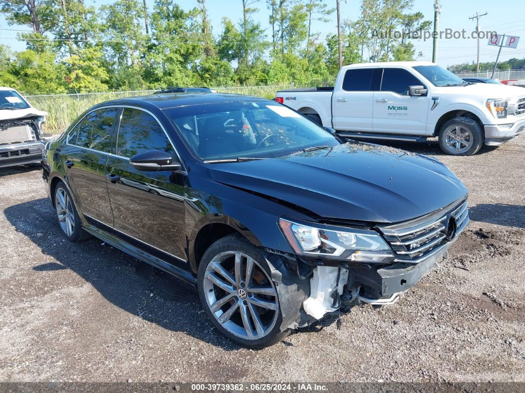 2017 Volkswagen Passat 1.8t R-line Black vin: 1VWDT7A37HC077885