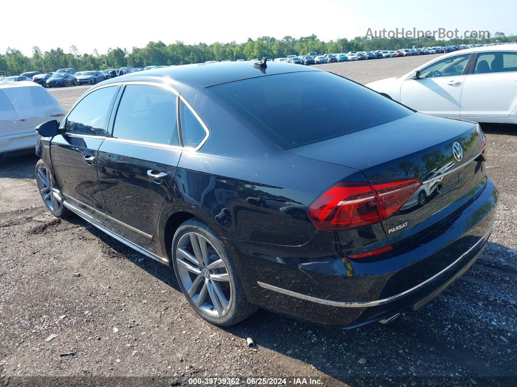 2017 Volkswagen Passat 1.8t R-line Black vin: 1VWDT7A37HC077885