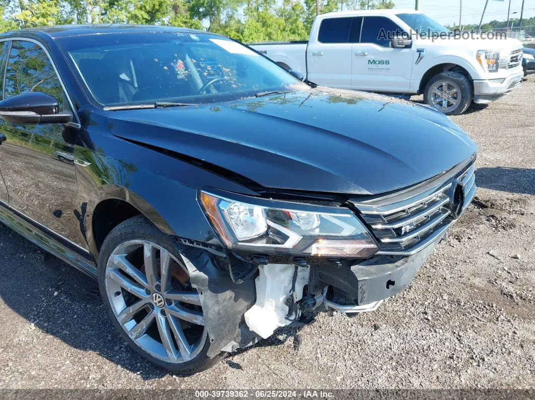 2017 Volkswagen Passat 1.8t R-line Black vin: 1VWDT7A37HC077885