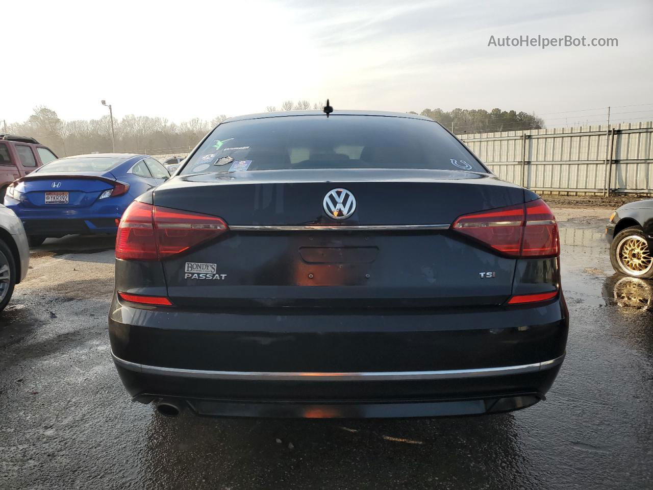 2017 Volkswagen Passat R-line Black vin: 1VWDT7A38HC005769