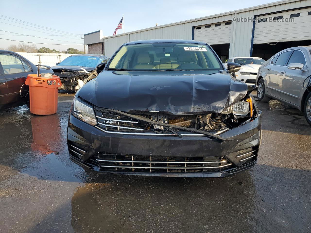 2017 Volkswagen Passat R-line Black vin: 1VWDT7A38HC005769