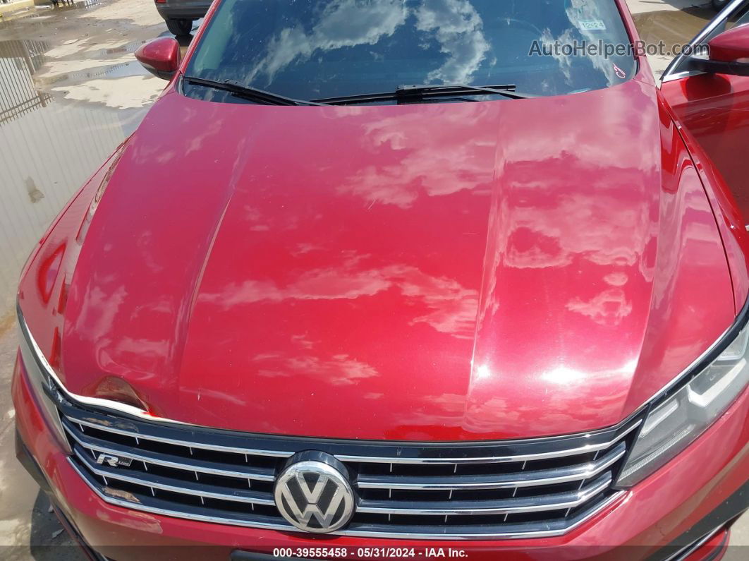 2017 Volkswagen Passat 1.8t R-line Red vin: 1VWDT7A38HC035970