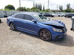 2017 Volkswagen Passat R-line Blue vin: 1VWDT7A38HC062537