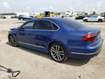 2017 Volkswagen Passat R-line Blue vin: 1VWDT7A38HC062537