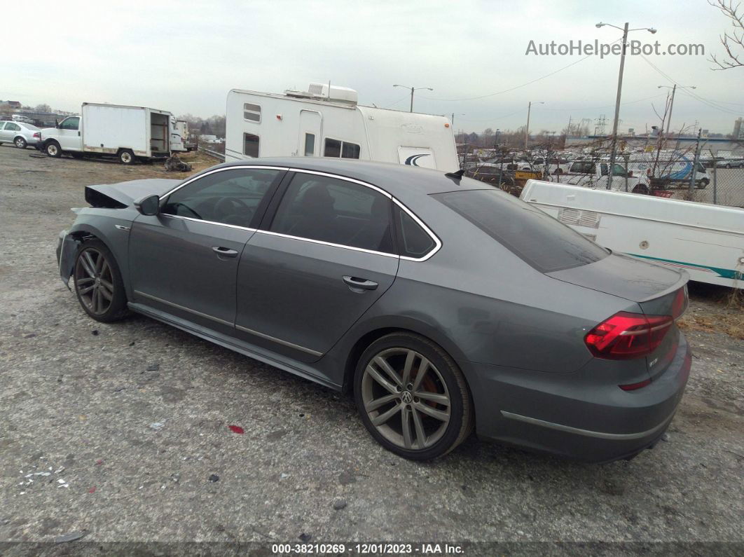 2017 Volkswagen Passat 1.8t R-line Gray vin: 1VWDT7A38HC085011