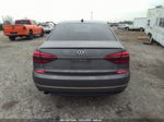 2017 Volkswagen Passat 1.8t R-line Gray vin: 1VWDT7A38HC085011