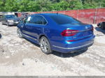 2017 Volkswagen Passat 1.8t R-line Blue vin: 1VWDT7A39HC009006