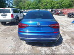 2017 Volkswagen Passat 1.8t R-line Синий vin: 1VWDT7A39HC009006