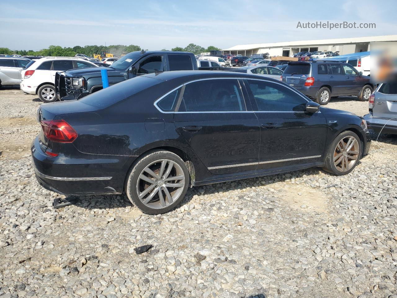 2017 Volkswagen Passat R-line Black vin: 1VWDT7A39HC066189