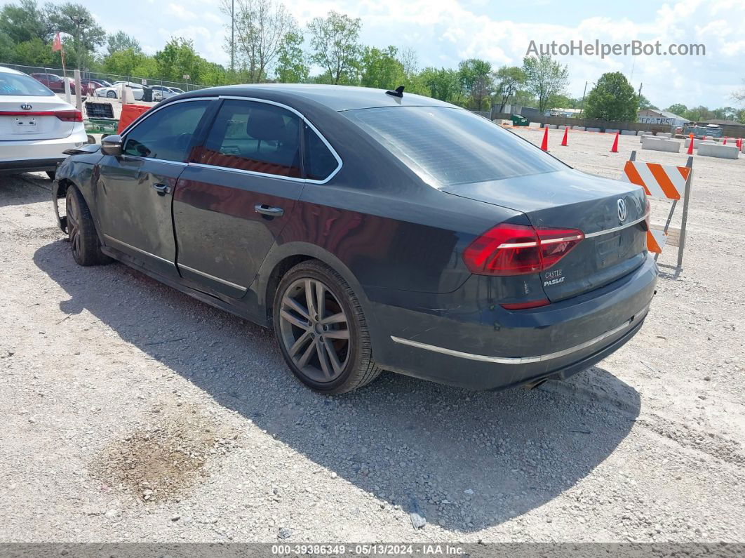 2017 Volkswagen Passat 1.8t R-line Gray vin: 1VWDT7A39HC066886