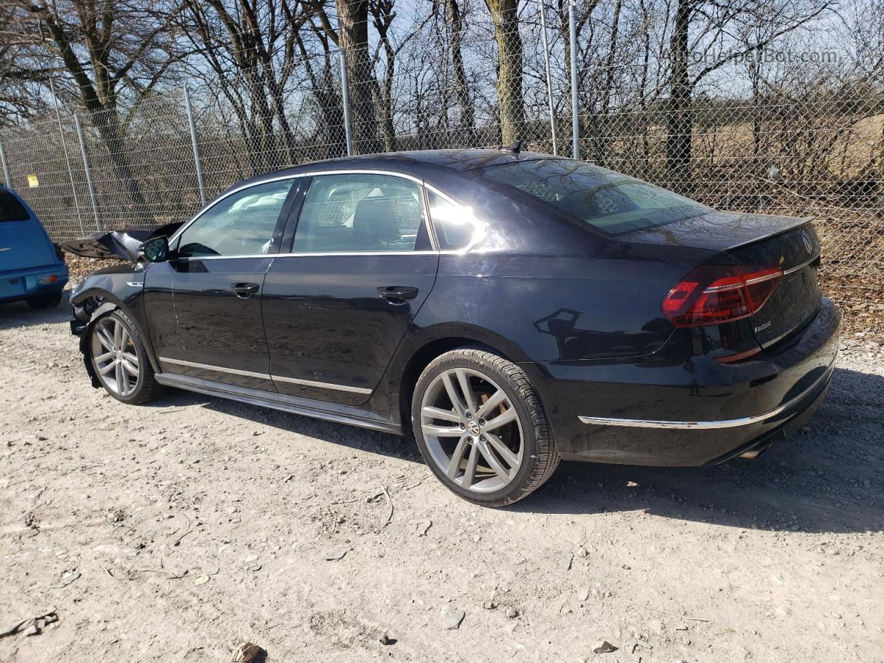 2017 Volkswagen Passat R-line Черный vin: 1VWDT7A39HC068394