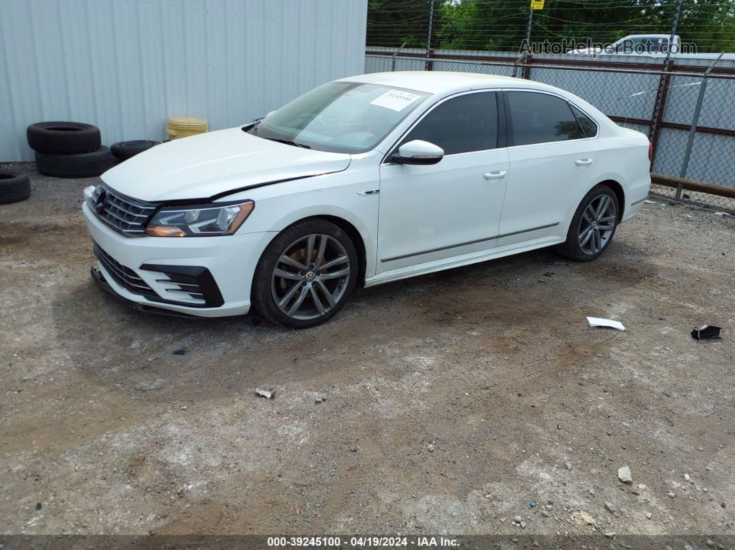 2017 Volkswagen Passat 1.8t R-line White vin: 1VWDT7A39HC072588