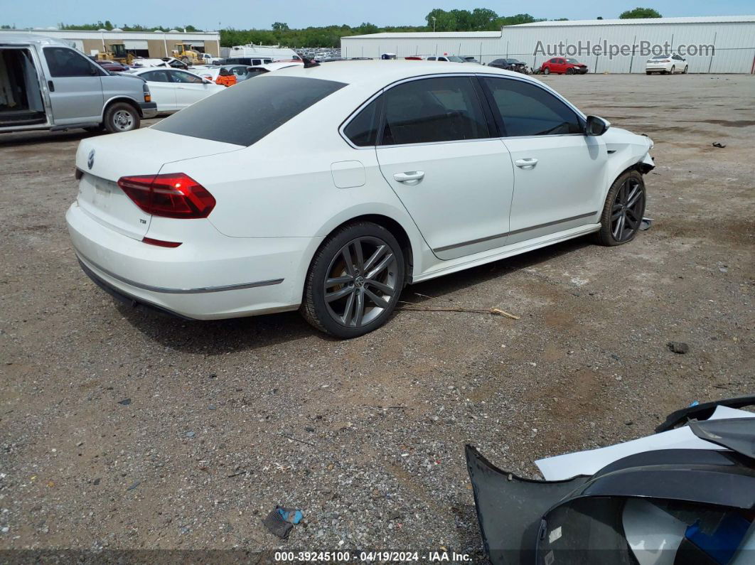 2017 Volkswagen Passat 1.8t R-line White vin: 1VWDT7A39HC072588