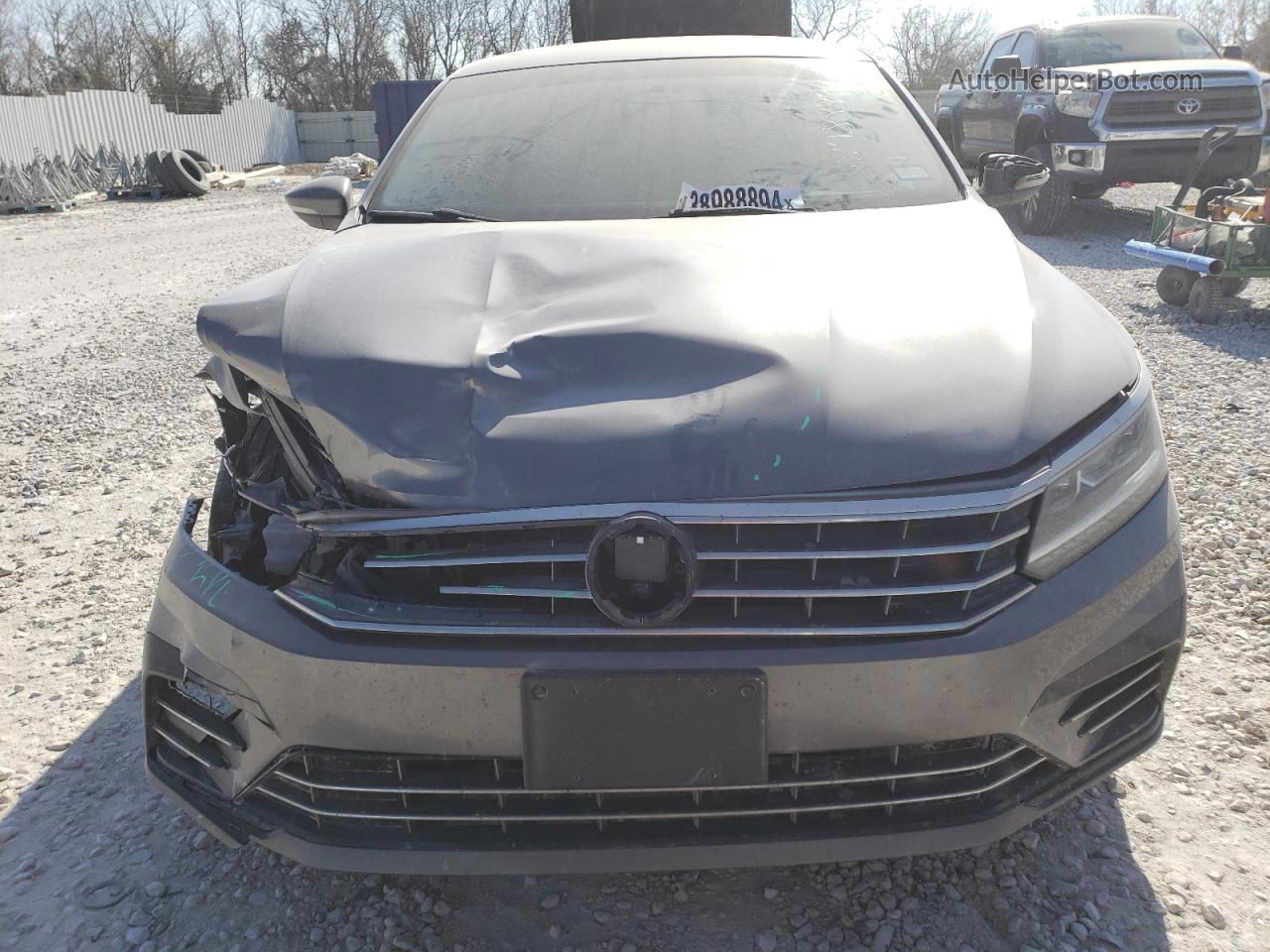 2017 Volkswagen Passat R-line Gray vin: 1VWDT7A39HC084191