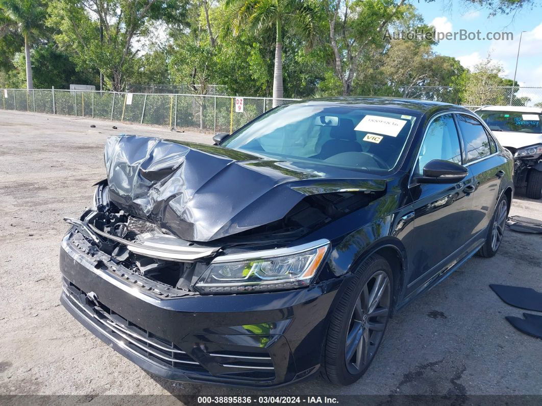 2017 Volkswagen Passat 1.8t R-line Black vin: 1VWDT7A3XHC015901