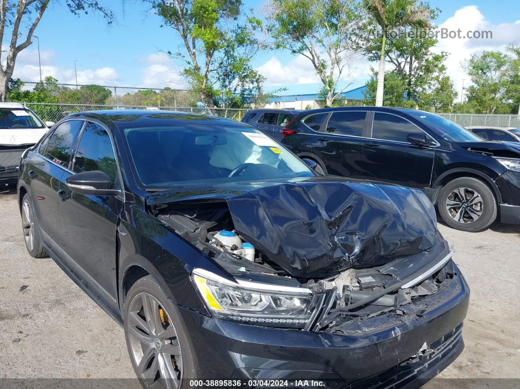 2017 Volkswagen Passat 1.8t R-line Black vin: 1VWDT7A3XHC015901