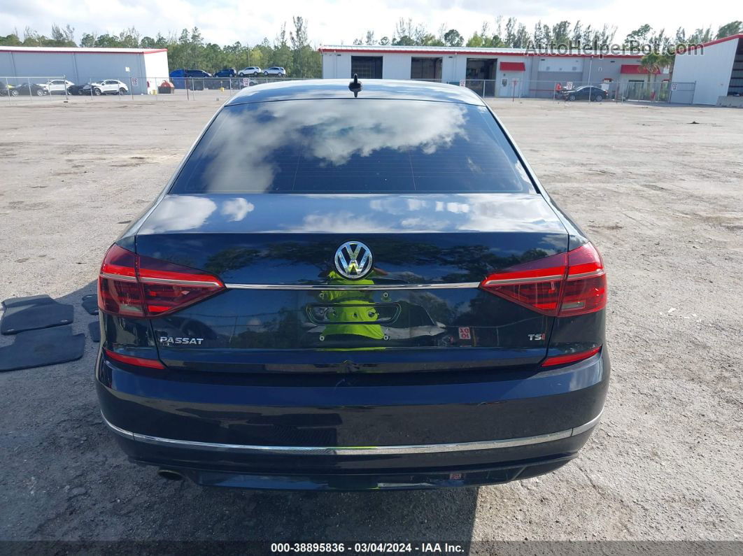 2017 Volkswagen Passat 1.8t R-line Черный vin: 1VWDT7A3XHC015901