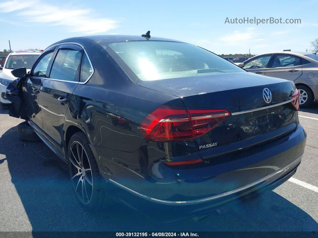 2017 Volkswagen Passat 1.8t R-line Черный vin: 1VWDT7A3XHC051961