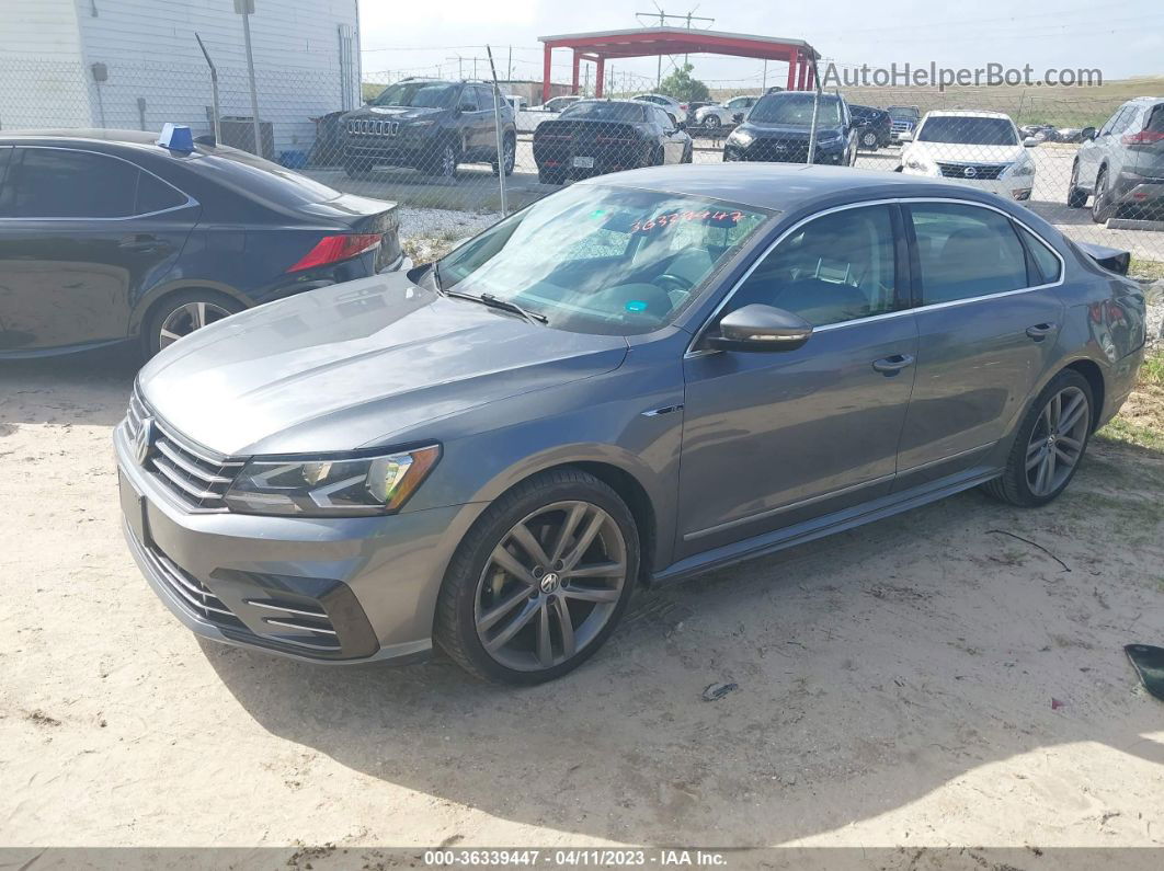 2017 Volkswagen Passat R-line W/comfort Pkg Gray vin: 1VWDT7A3XHC060627