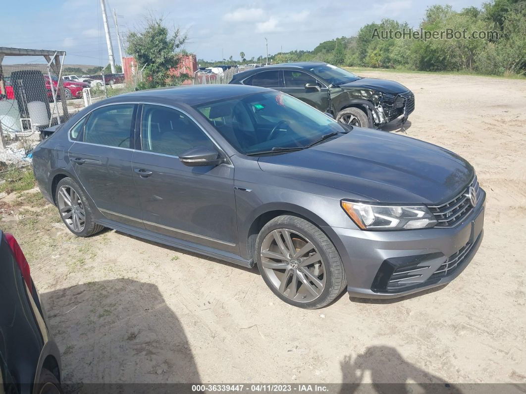 2017 Volkswagen Passat R-line W/comfort Pkg Gray vin: 1VWDT7A3XHC060627