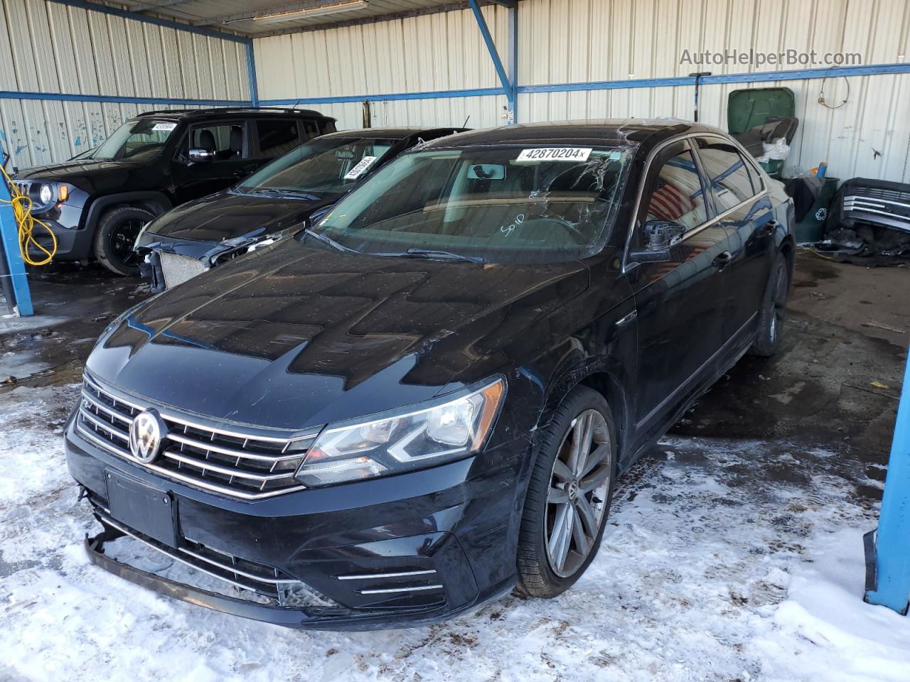 2017 Volkswagen Passat R-line Black vin: 1VWDT7A3XHC071191