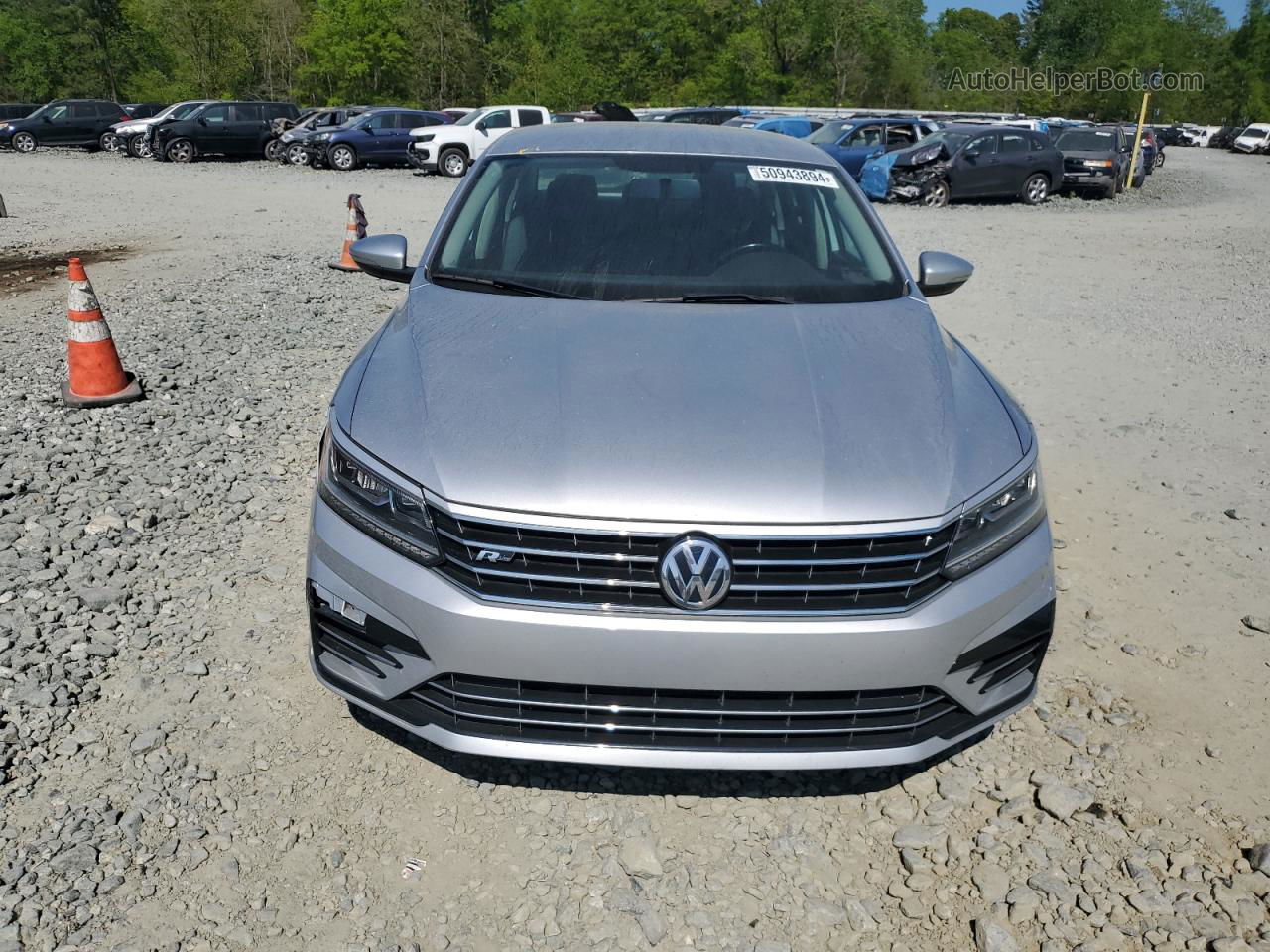 2017 Volkswagen Passat R-line Silver vin: 1VWDT7A3XHC085964