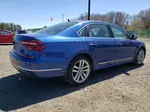 2017 Volkswagen Passat Se Синий vin: 1VWGT7A30HC016035