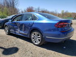 2017 Volkswagen Passat Se Blue vin: 1VWGT7A30HC016035