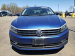 2017 Volkswagen Passat Se Blue vin: 1VWGT7A30HC016035