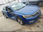 2017 Volkswagen Passat 1.8t Se Blue vin: 1VWGT7A30HC045387