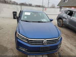 2017 Volkswagen Passat 1.8t Se Blue vin: 1VWGT7A30HC045387