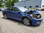 2017 Volkswagen Passat Se Blue vin: 1VWGT7A31HC054681