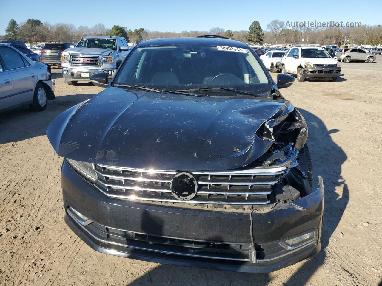 2017 Volkswagen Passat Se Black vin: 1VWGT7A33HC010567