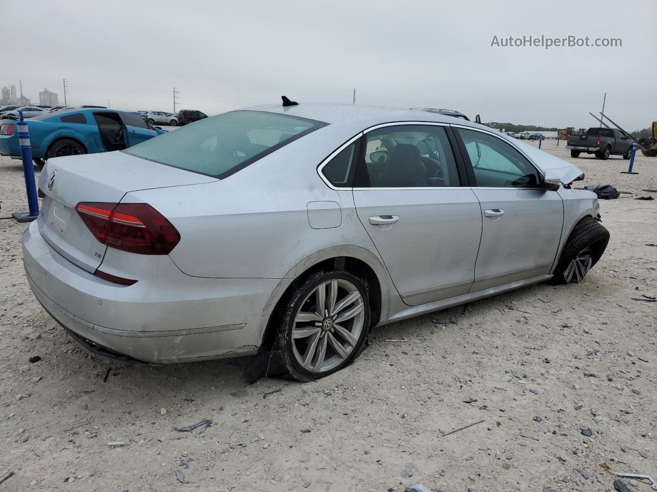 2017 Volkswagen Passat Se Silver vin: 1VWGT7A33HC076391