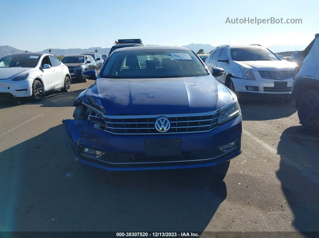 2017 Volkswagen Passat 1.8t Se Blue vin: 1VWGT7A33HC079999