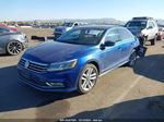 2017 Volkswagen Passat 1.8t Se Синий vin: 1VWGT7A33HC079999