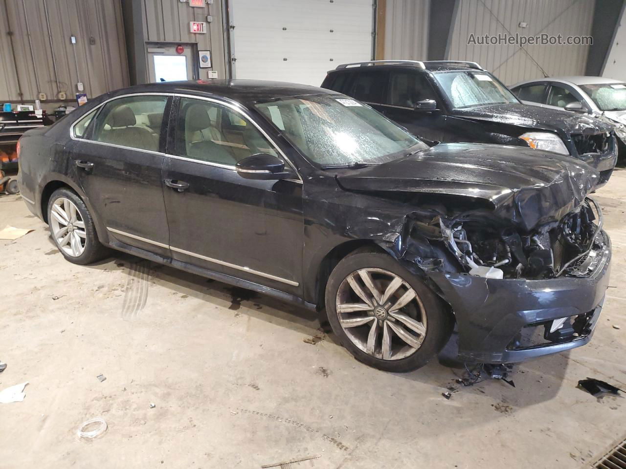 2017 Volkswagen Passat Se Black vin: 1VWGT7A34HC007886