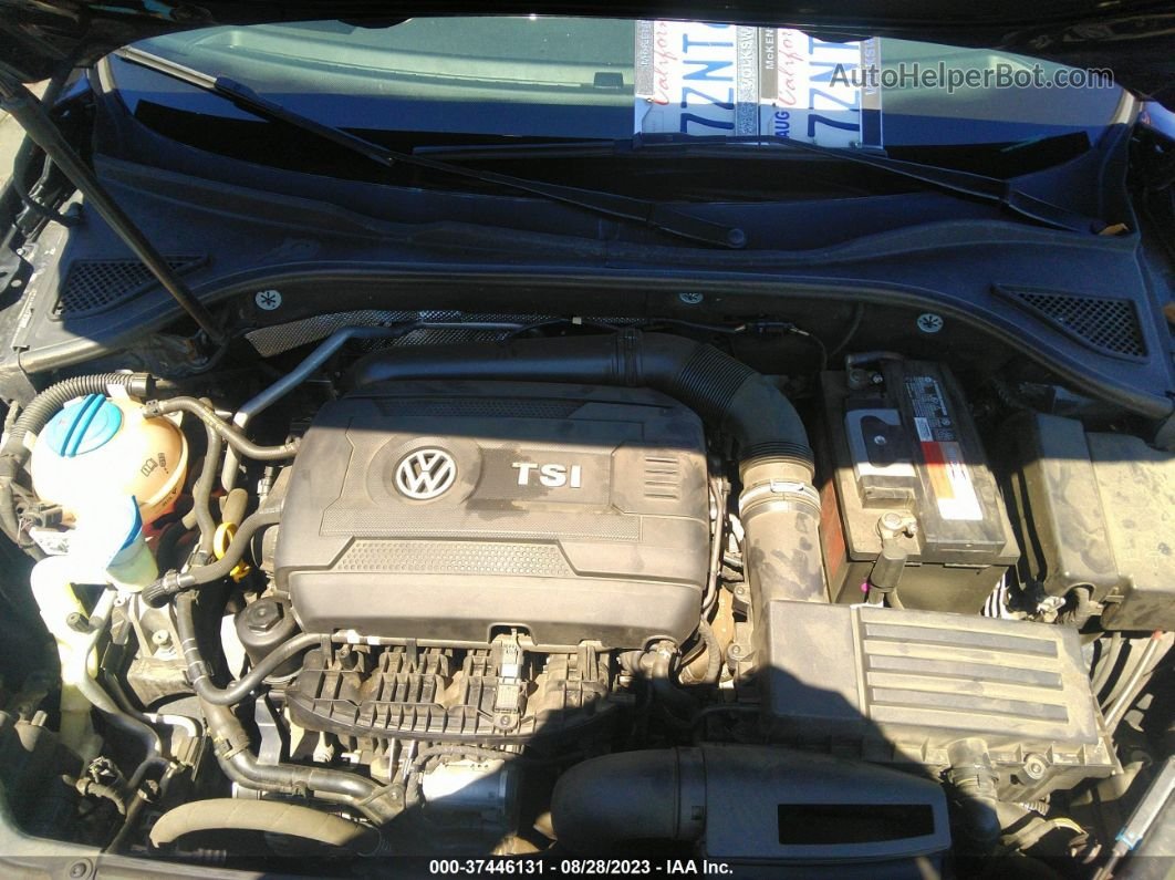2017 Volkswagen Passat 1.8t Se Black vin: 1VWGT7A34HC063990