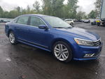 2017 Volkswagen Passat Se Blue vin: 1VWGT7A34HC071796