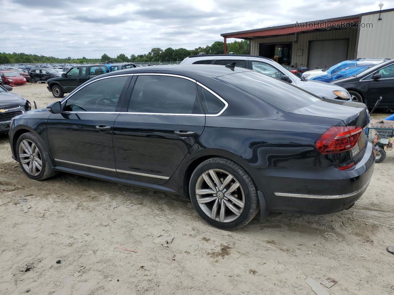 2017 Volkswagen Passat Se Black vin: 1VWGT7A35HC049550