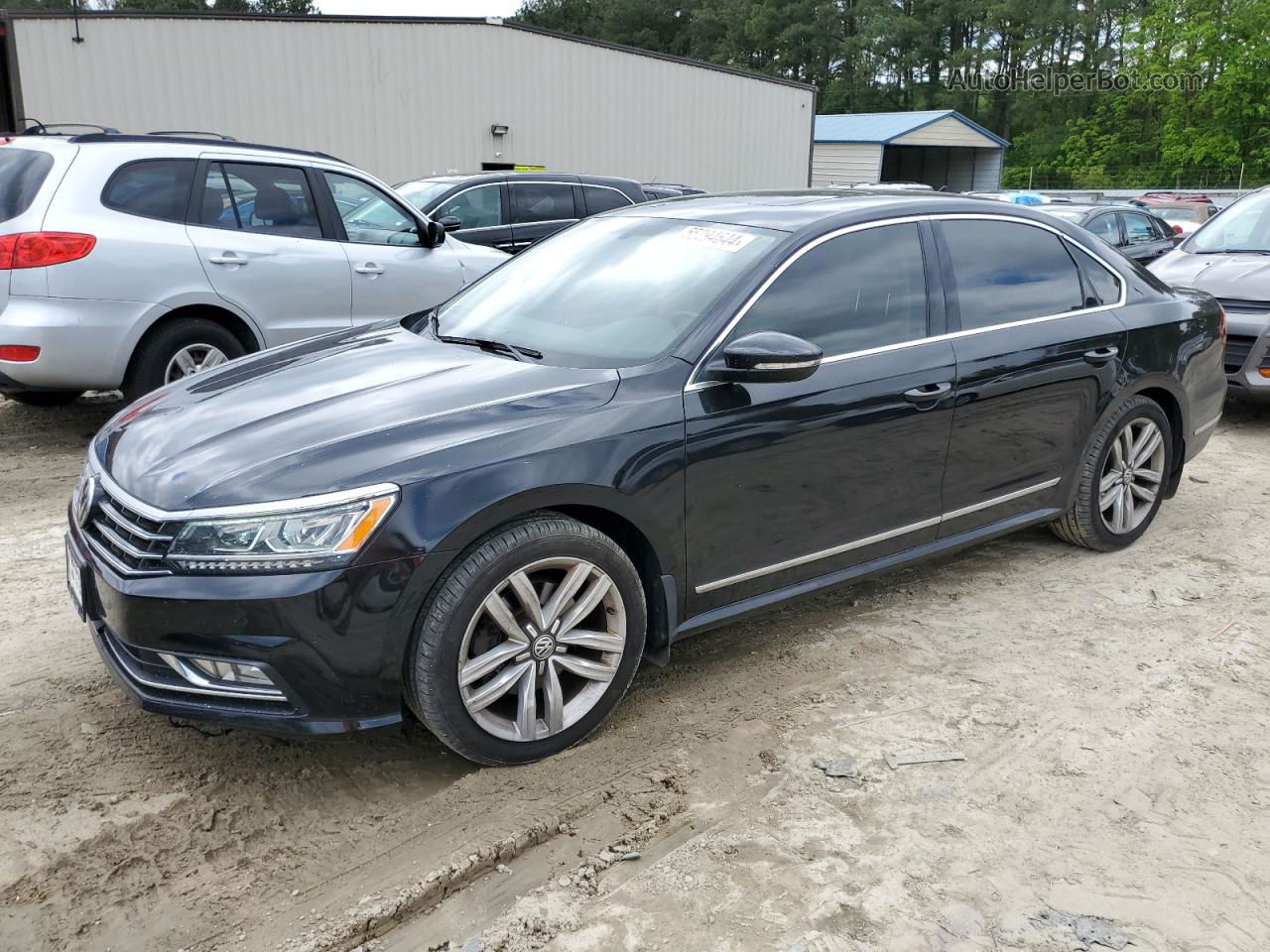 2017 Volkswagen Passat Se Black vin: 1VWGT7A35HC049550