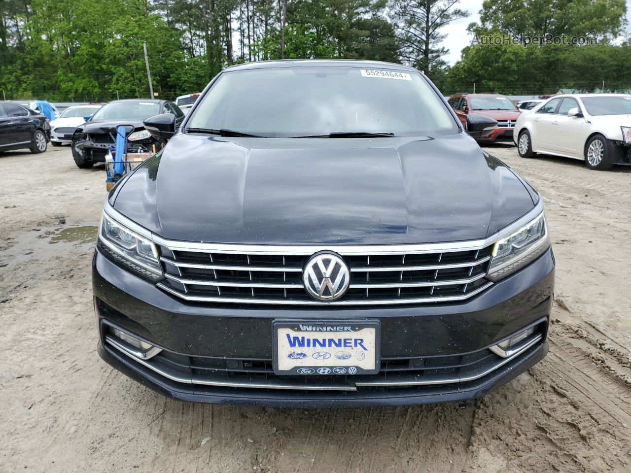 2017 Volkswagen Passat Se Black vin: 1VWGT7A35HC049550