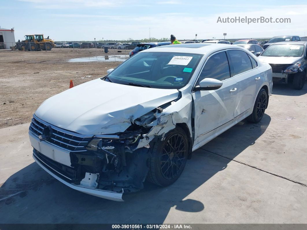 2017 Volkswagen Passat 1.8t Se White vin: 1VWGT7A36HC003225