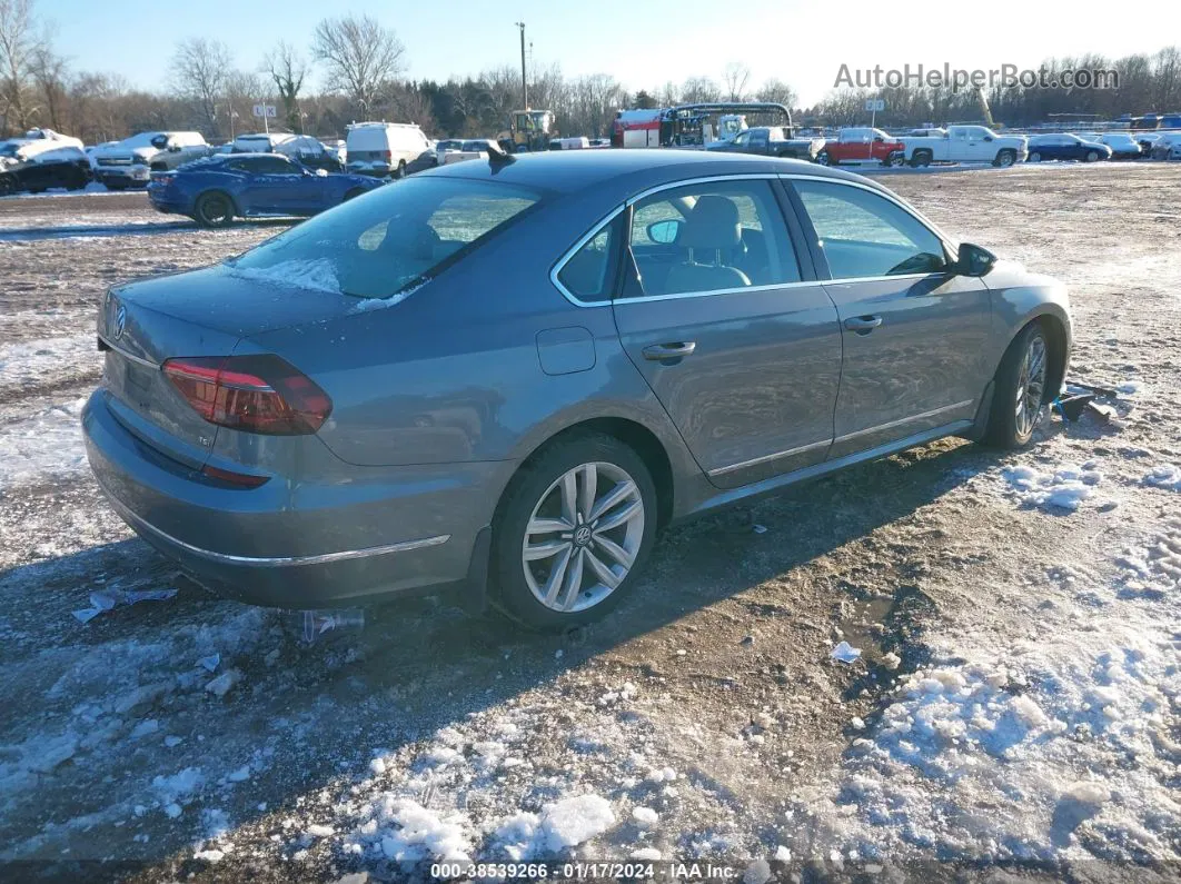 2017 Volkswagen Passat 1.8t Se Gray vin: 1VWGT7A36HC079995