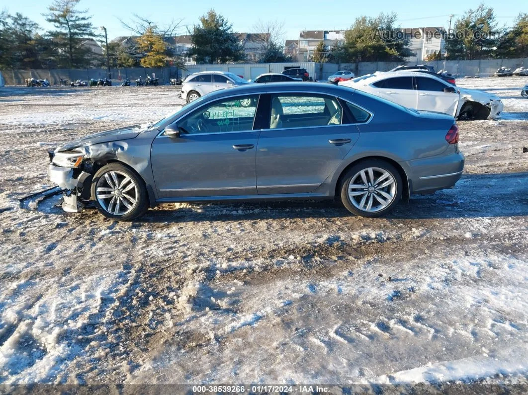 2017 Volkswagen Passat 1.8t Se Gray vin: 1VWGT7A36HC079995